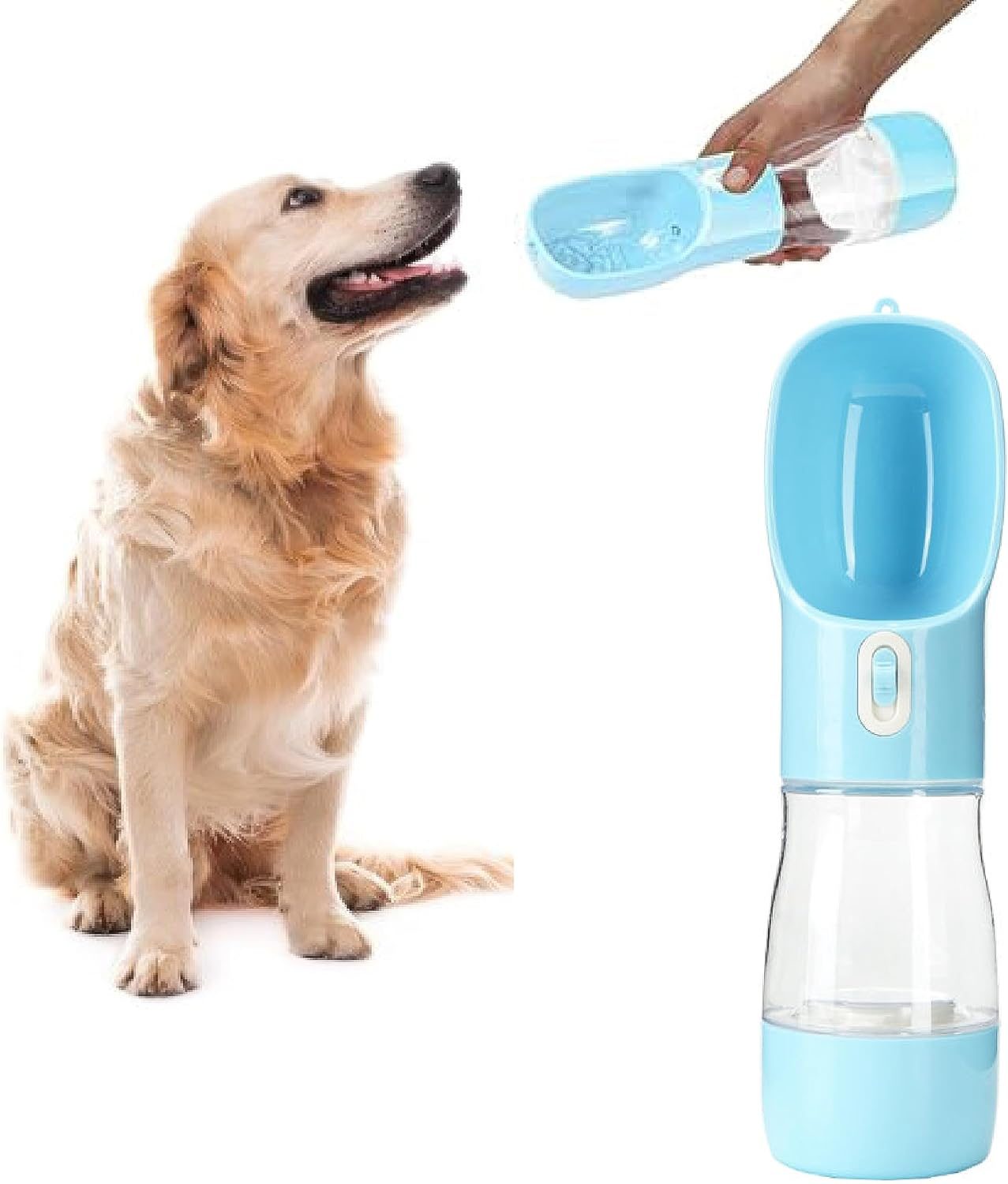Gourde nomade pour chien offerte avec le tapis